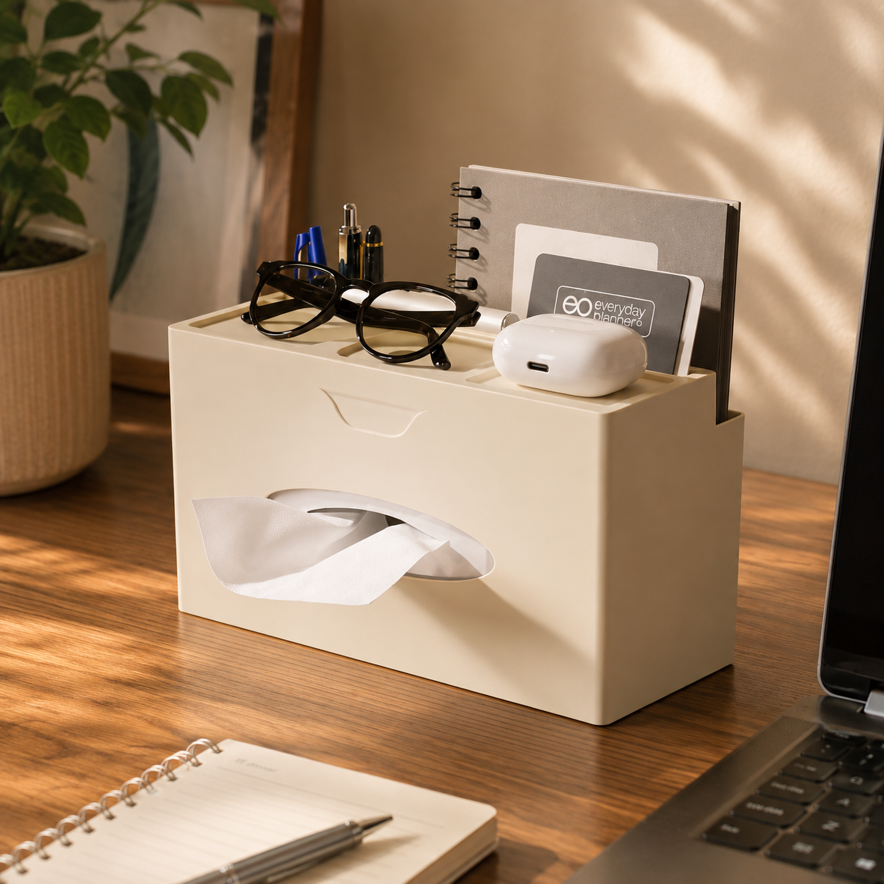 VAULT TISSUE – Desk Organiser with Tissue Dispenser