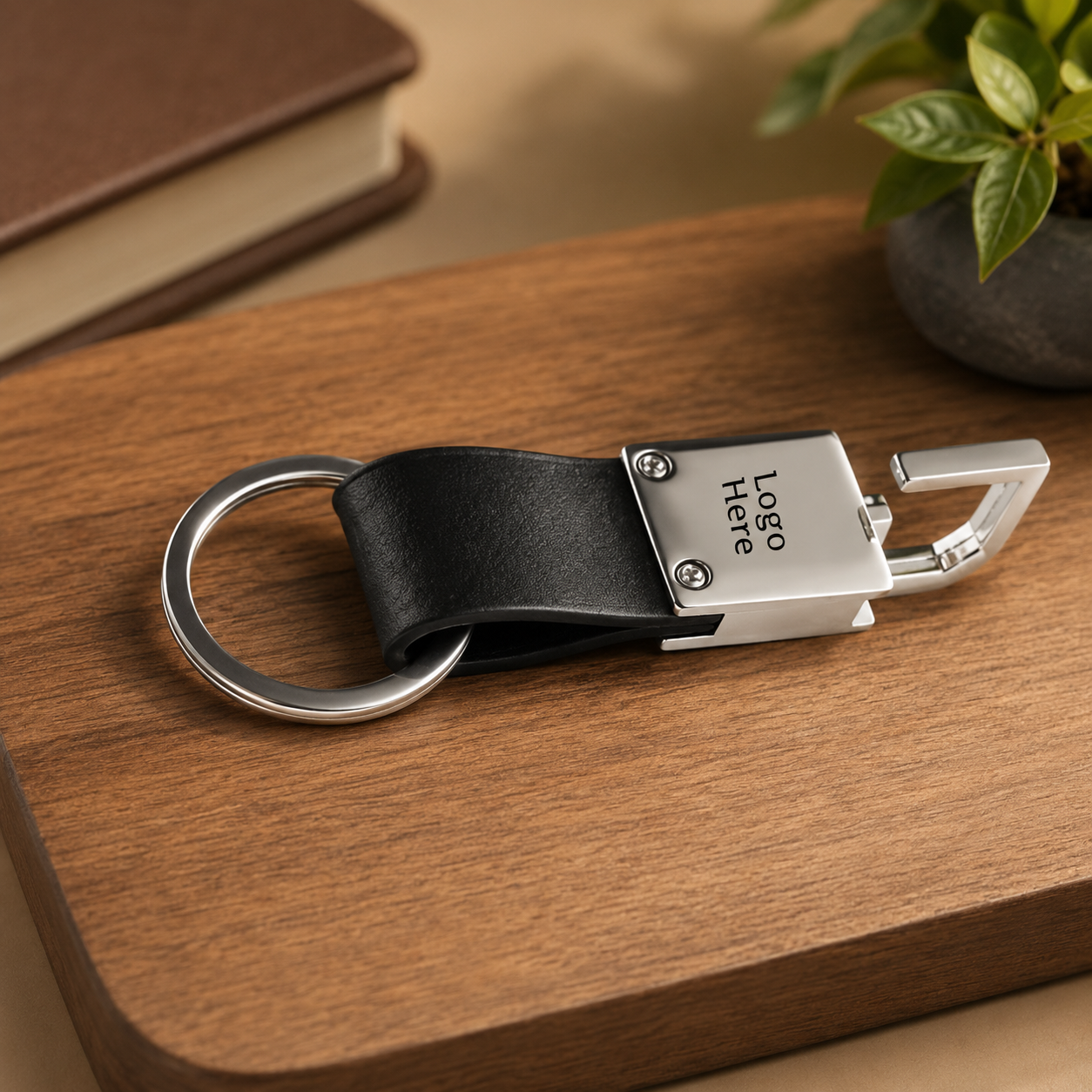 Ring Keychain with loop