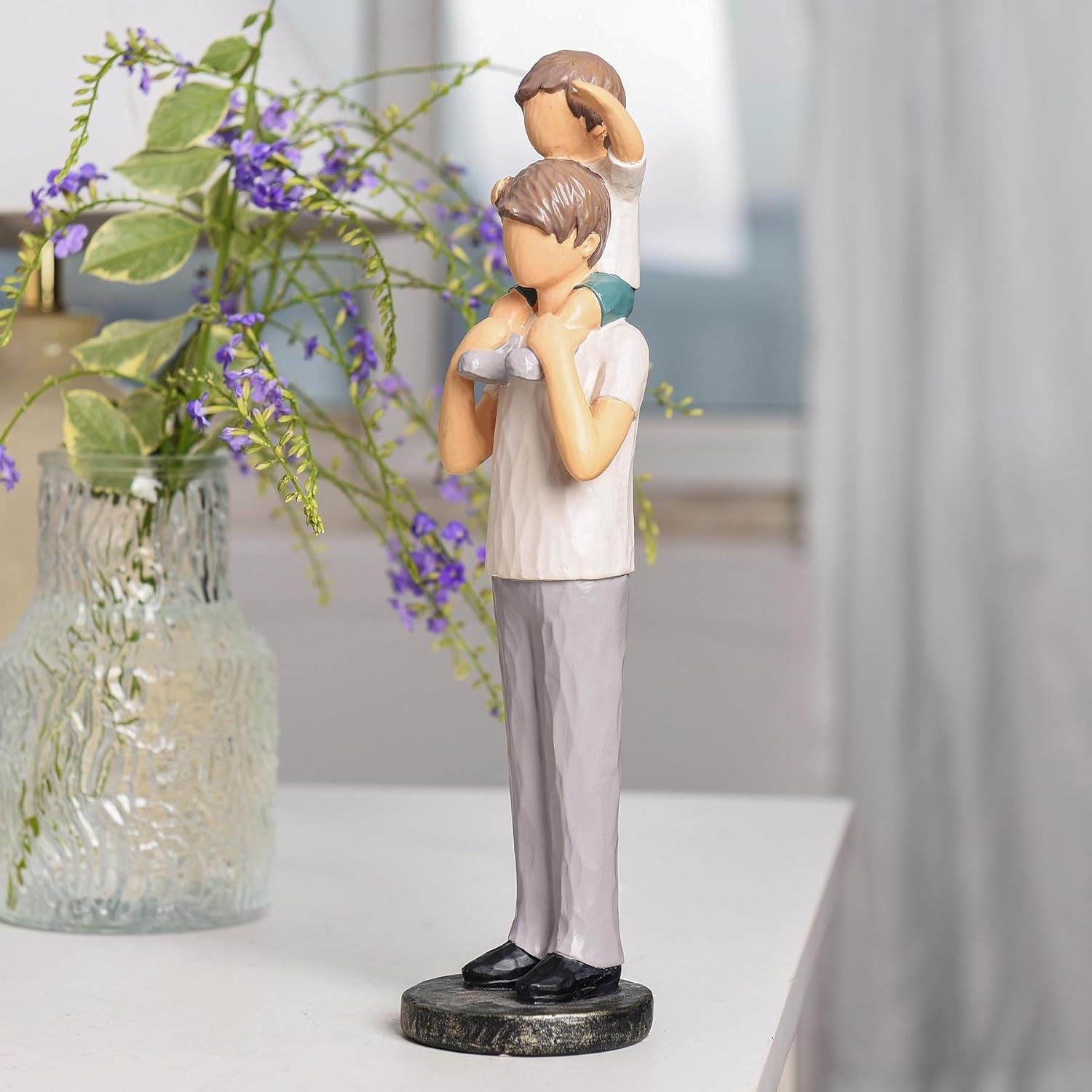  heartwarming Saysmile Father and Son Figurines